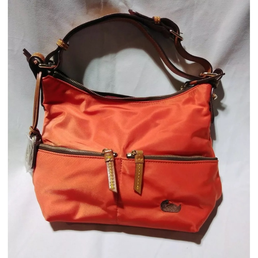 🧡DOONEY AND BOURKE Rare Orange Nylon Handbag🧡